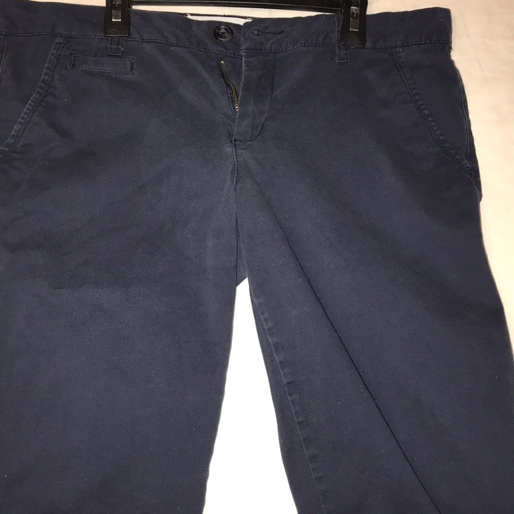 Navy blue khakis